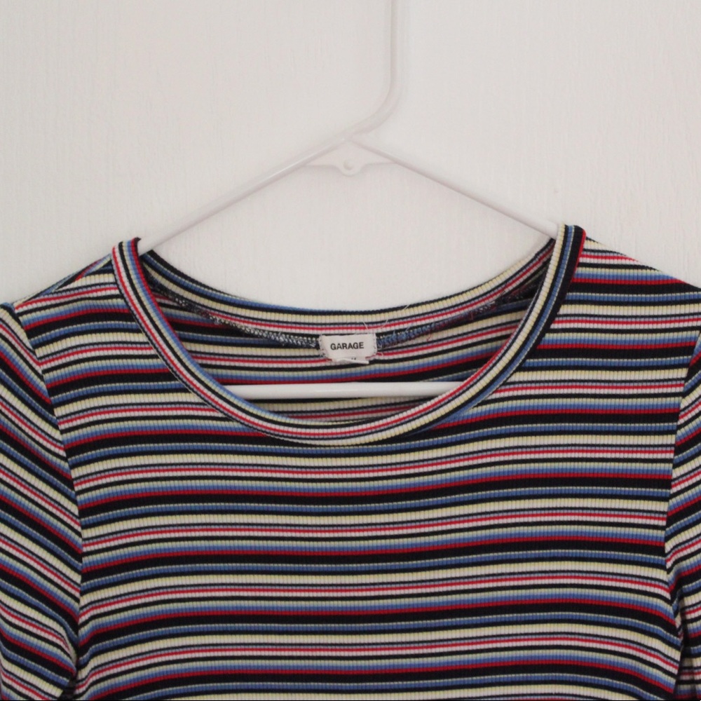 Garage striped shirt